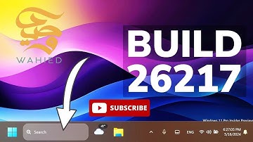 New Windows 11 Build 26217 – New Taskbar Change, AI Components Updates and Fixes (Canary)