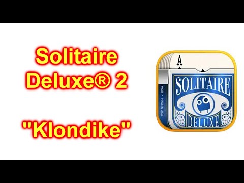 Solitaire Deluxe 2 Klondike Cell Phone Game Walk Thru