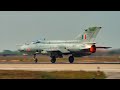 The loudest takeoff ever  mig21 bison  indian air force