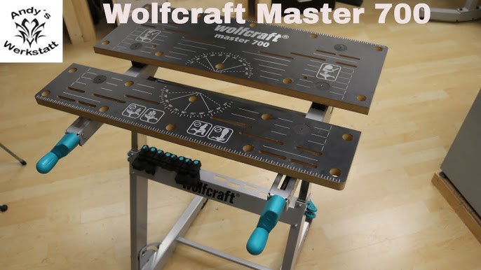 Établi de serrage Master 700 - WOLFCRAFT ❘ Bricoman