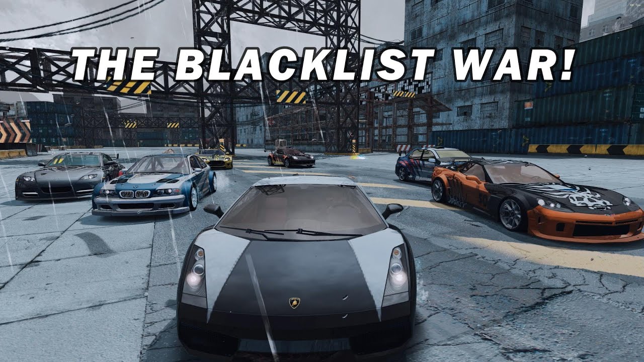 LA GRAN CARRERA DE LA BLACKLIST - POLICÍAS DE NIVEL 10