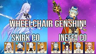 Skirk Hypercarry Wheelchair Team Destroy Spiral Abyss 12 Genshin Impact