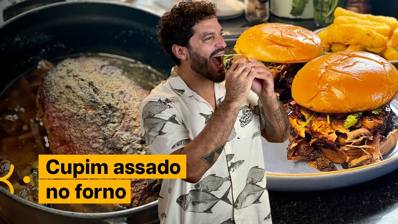 COMO FAZER CUPIM DE FORNO EM CASA + SANDUBA LARIQUENTO CHEFUDO!