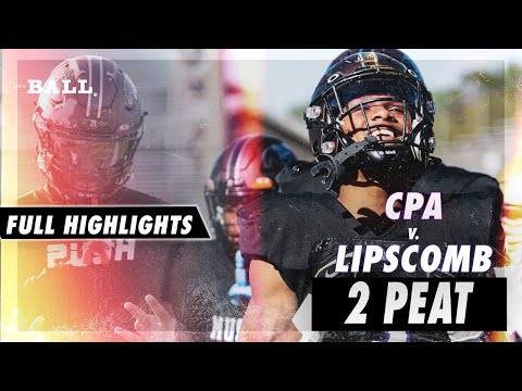 Running clock as Lipscomb Academy dominates Championship Game ||  LIPSCOMB ACADEMY V. CPA "22