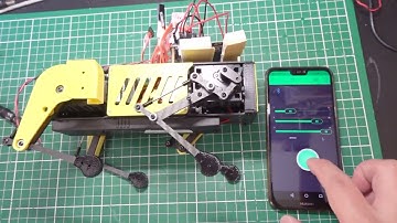 ロボット犬『Mini Pupperミニぷぱ』 足を逆運動学で制御