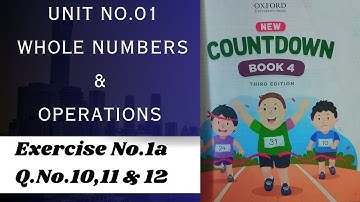 Oxford New Countdown book 4. Exercise 1(a) Q.No.10,11&12