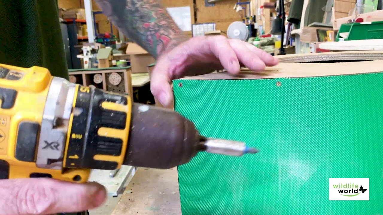 Inside Wildlife World's workshop