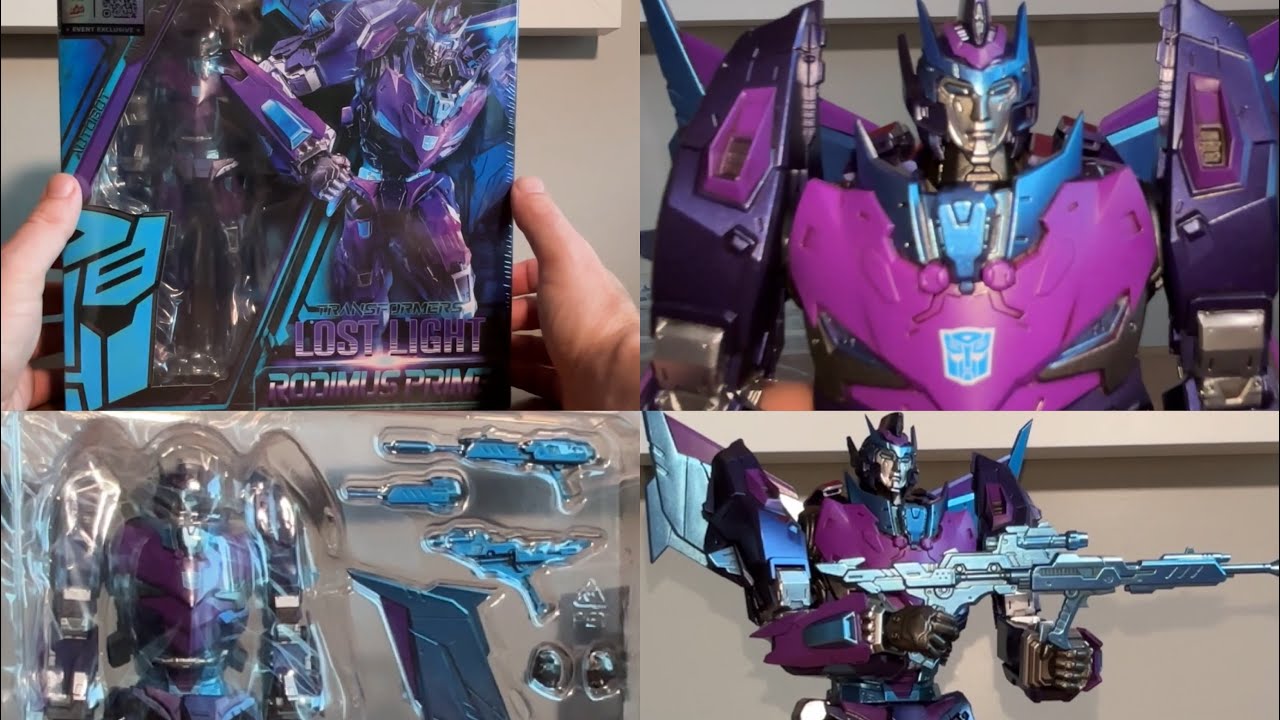Transformers lost light Rodimus review. IDW inspired SDCC 