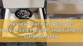 Review Garmin Venu 3s Advanced Health and Fitness GPS Smartwatch with Call & Text Features