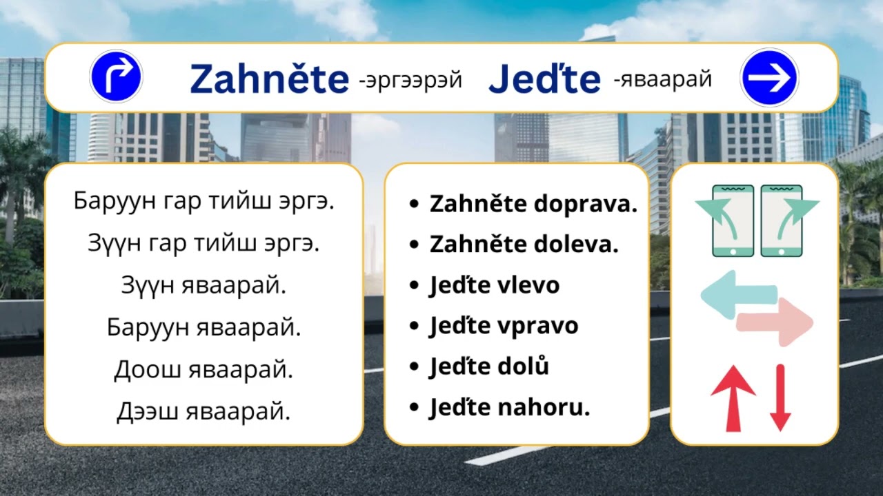 ЧЕХ ХЭЛНИЙ ХИЧЭЭЛ - Jdeme autem [ АВТОМАШИНААР ЯВЦГААЯ ]