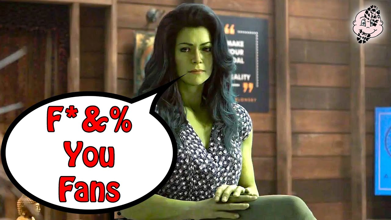 SHE HATES YOU!! She-Hulk Actress says "F*&% You" to Fans!!