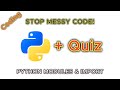 25. Stop Messy Code! Master Python Modules &amp; Import for Organized, Powerful Projects #python