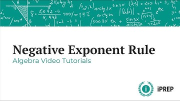 The Negative Exponent Rule - iPREP