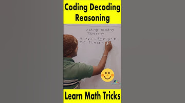 🔴 Reasoning Short Trick || Math Tricks || Coding Decoding || #shortsvideo #Shorts #maths #trending