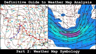 Definitive Guide to Weather Map Analysis - Part 2 - Weather Map Symbology