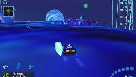 Re-Volt Custom Track Neptune by Biometal/Spriggan & GO_AWAY, 16 Cars 4 Laps & Pickups!