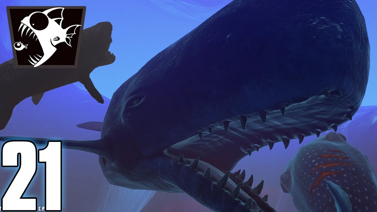 LE REQUIN-BALEINE, MOSASAURE VS CACHALOT - Feed And Grow #21 (FR)