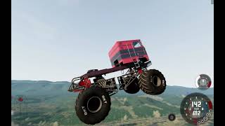 Monster truck Vs Jump beamng.drive 2