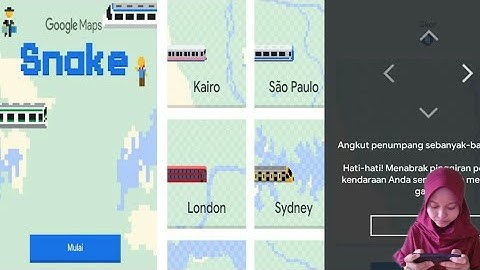 CARA MEMAINKAN GAME ULAR-ULARAN di ANDROID TANPA APLIKASI