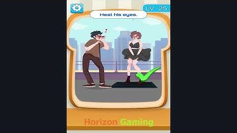 Brain Toaster Thinking Game LEVEL 25 Heal his eyes - Gameplay Walkthrough Android IOS