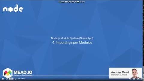 Importing npm Modules (Part 1)