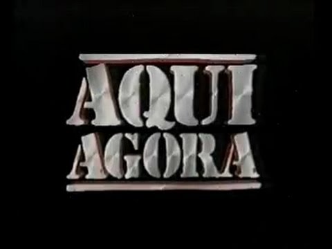 Aqui Agora - Chamada para a Rádio Globo - 1995