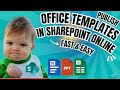 Publish Office Templates with SharePoint Online – Step-by-Step Guide!