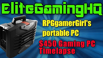 $450 Gaming pc build time lapse | RPGgamerGirl