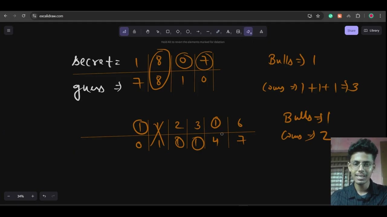 BullsAnd Cows || LeetCode