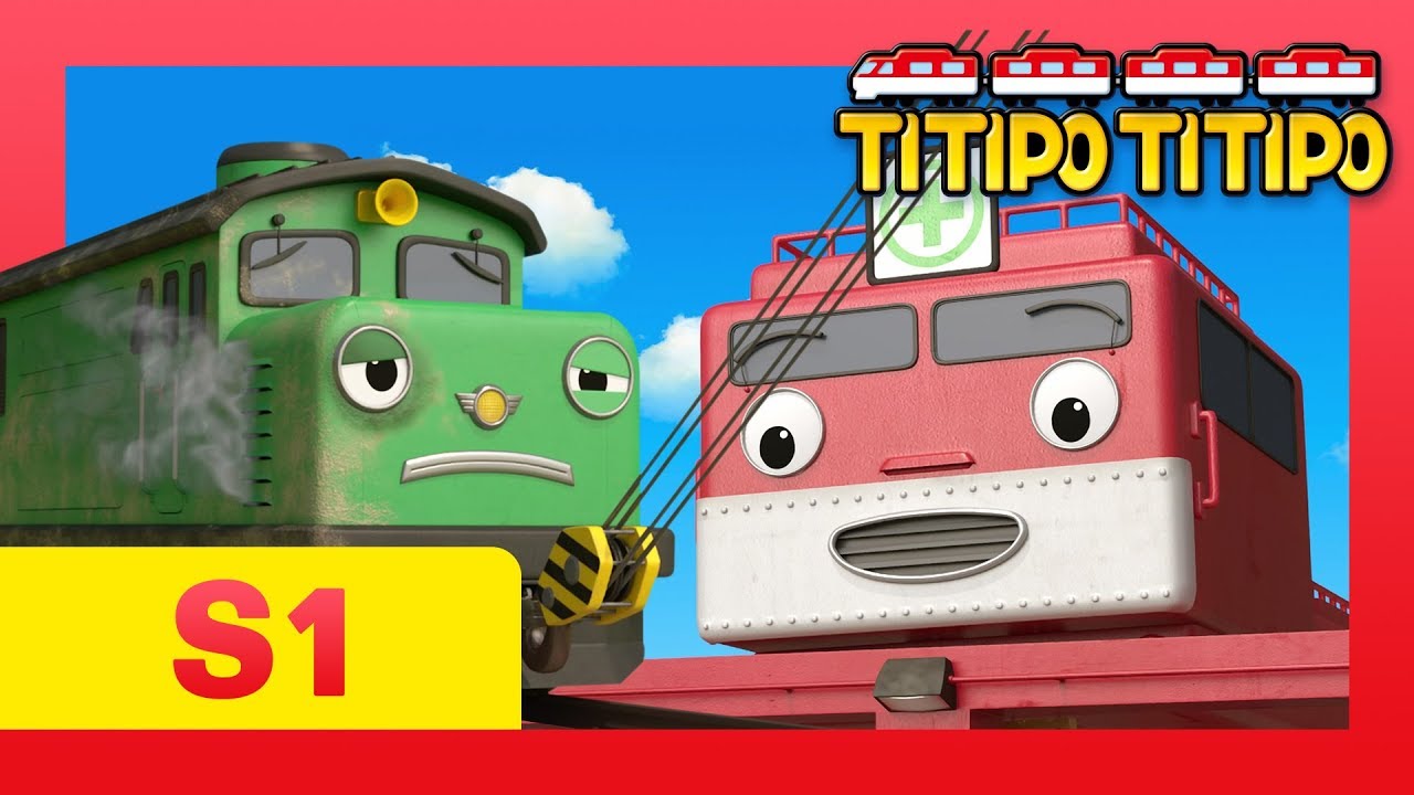 Titipo S1 E3 El primer día de Titipo l Tayo y titipo l Caricaturas para Niños lTitipo Titipo Español