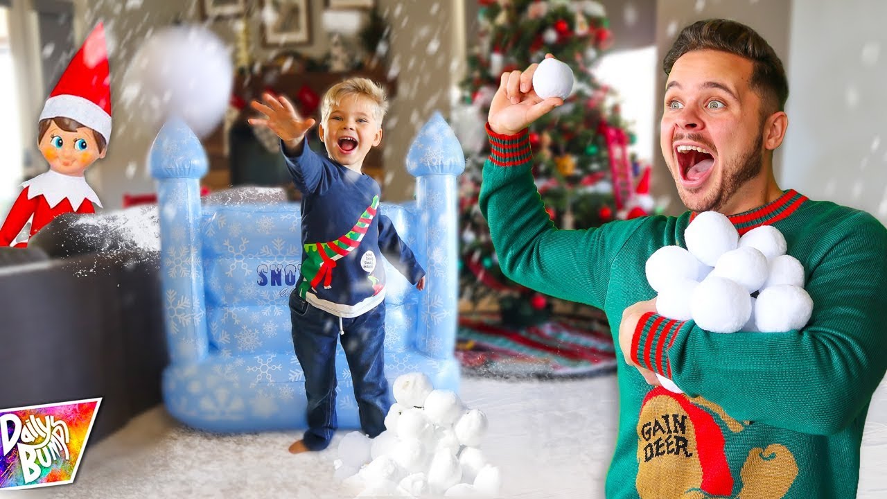 Indoor Snowball Fight