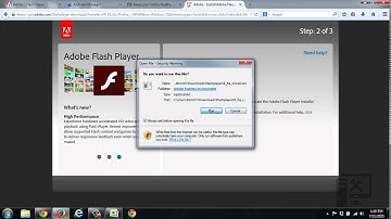 Update adobe flash player for mozilla firefox web browser