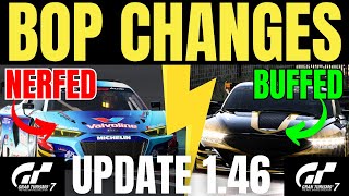 GT7 NEW GR3 & GR4 BOP CHANGES GRAN TURISMO 7