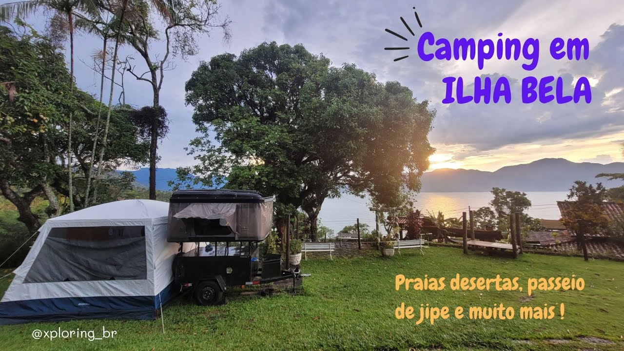 Camping Pedra do Sino com a @xploring_br em Ilha Bela, bora?