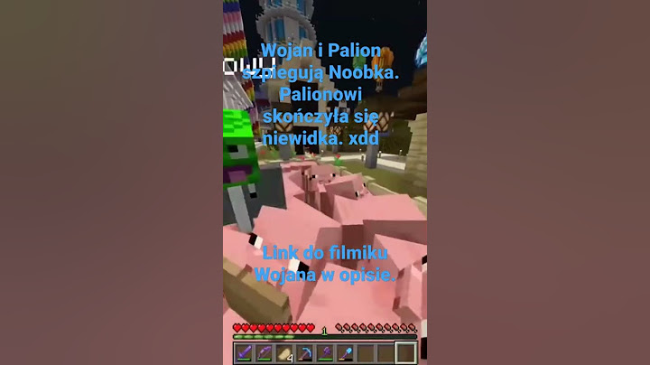 Wojan i Palion szpiegują Noobka. Palionowi skończyła się niewidka. xdd