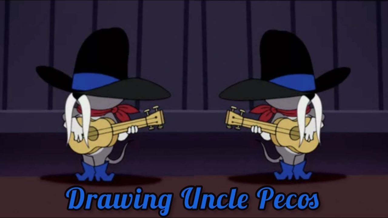 Diy Ii Drawing Uncle Pecos Ii Coloring Uncle Pecos Ii Tom And Jerry 