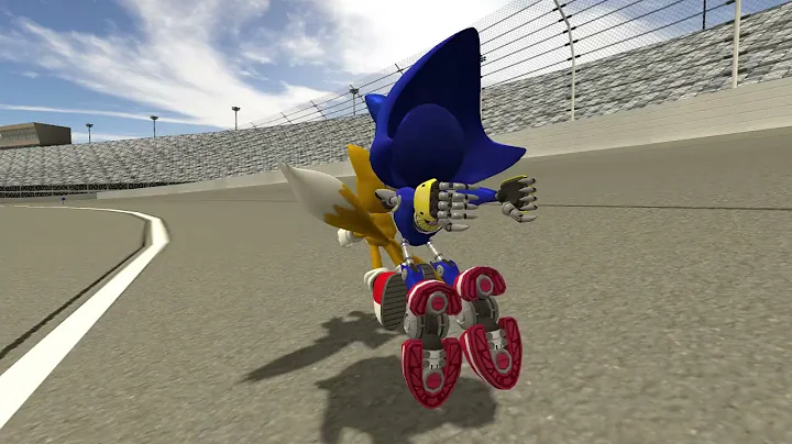 Cars King crash but with Tails [G-Mod].