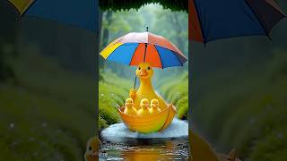 A ram Sam Sam Boat in Rain #shorts #ytshorts #funny #ducklingspro #viralvideo