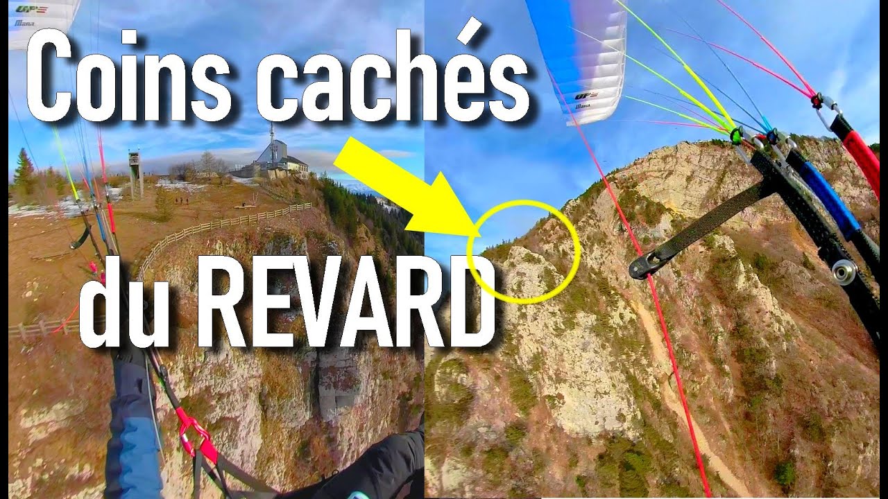 Le Parapente mieux que le drone? Vol au REVARD