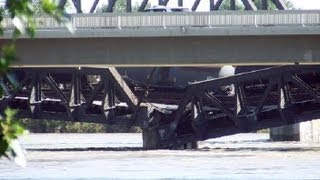 Canadian Freight Train Derails After Bonnybrook Bridge Collapses