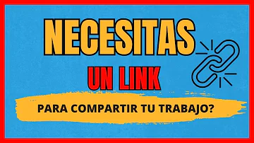 ¿Cómo sacar el link de un archivo?