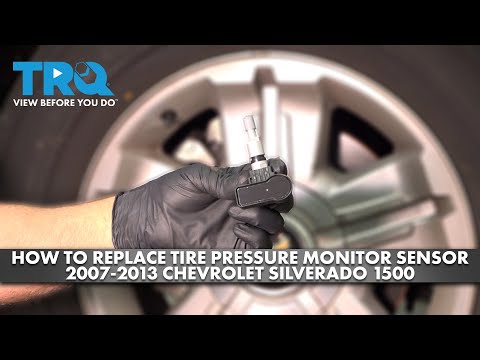 How to Replace Tire Pressure Monitor Sensors 2007-2013 Chevrolet Silverado 1500