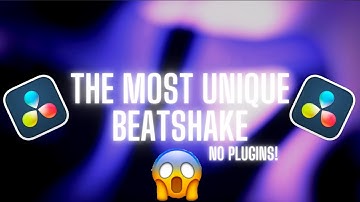 THE MOST *UNIQUE* BEATSHAKE FOR DAVINCI RESOLVE 🤯😱 | NO PLUGINS / PRESET INCLUDED❗️