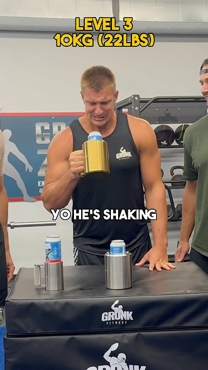 Worlds Heaviest Mug vs NFL Player