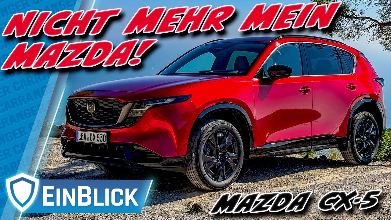 Was hat sich Mazda DABEI gedacht? Mazda CX-5 2.5 Homura - Alles radikal ANDERS aber auch BESSER?