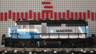 Comparing Dimensions of LEGO® Trains - 10133, 10183, 7898, 10194, 7939, 7938, 7597, 10219, 3677