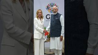 Pm Modi Holds A Bilateral Meeting With Pm Giorgia Meloni Of Italy