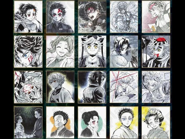 AJ2026 劇場版「鬼滅の刃」無限城編 第一章 猗窩座再来 複製ミニ色 まとめ sddefault.jpg