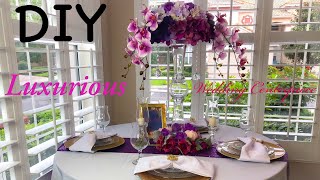 DIY Dollar Tree Luxurious Wedding Centerpiece | 24 DIY Dollar Tree Luxurious Wedding Centerpiece | 24