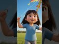 serunya bermain layang2 bersama adikku #shorts #animasi3d #bermain #belajarmainyoutube #viral